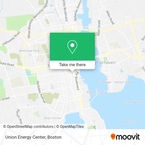 Union Energy Center map