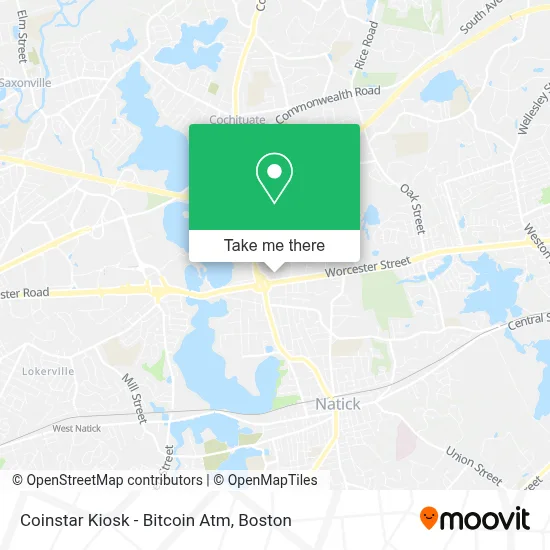 Coinstar Kiosk - Bitcoin Atm map