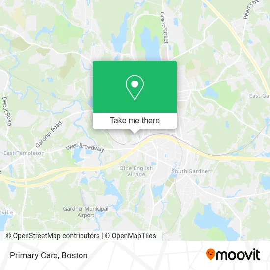 Primary Care map