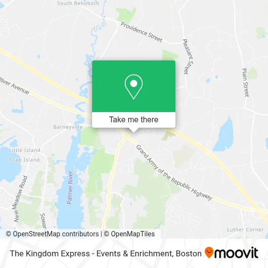 The Kingdom Express - Events & Enrichment map