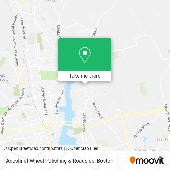 Acushnet Wheel Polishing & Roadside map