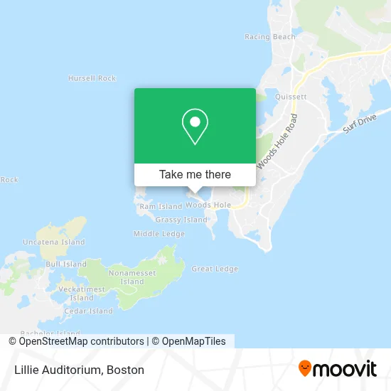 Lillie Auditorium map