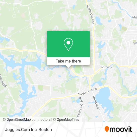 Joggles.Com Inc map