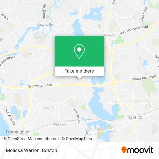 Melissa Warren map