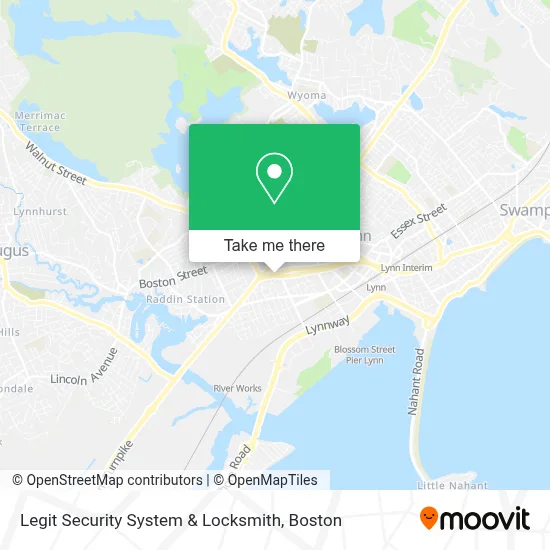 Legit Security System & Locksmith map