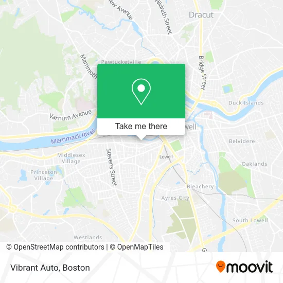 Vibrant Auto map