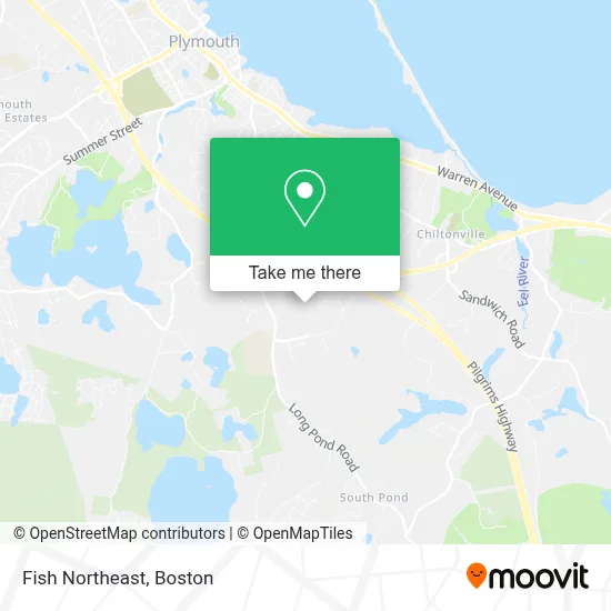 Fish Northeast map