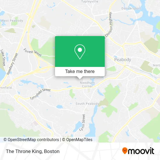 The Throne King map