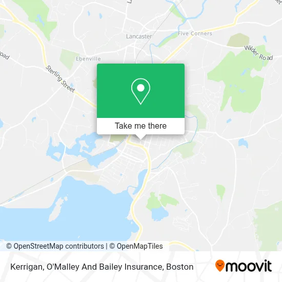 Kerrigan, O'Malley And Bailey Insurance map