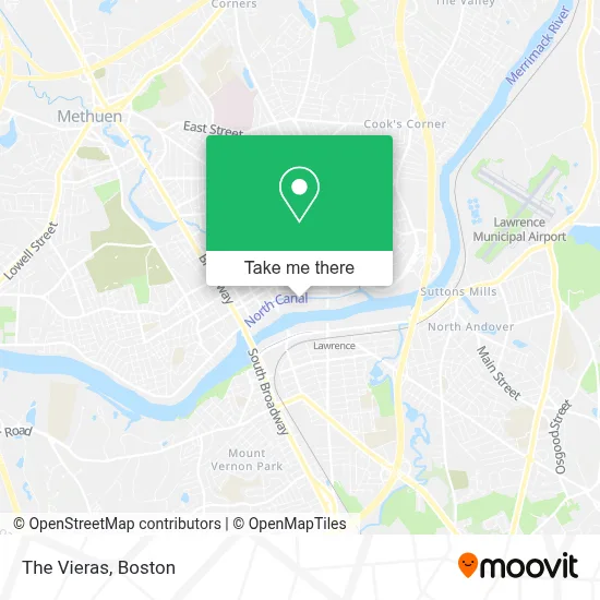 The Vieras map