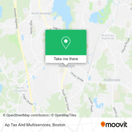Ap Tax And Multiservices map