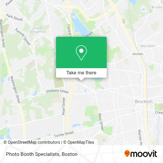 Photo Booth Specialists map