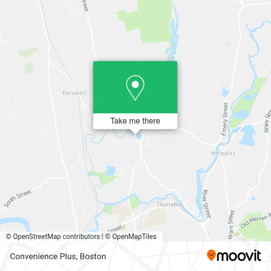 Convenience Plus map