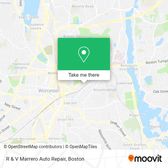 R & V Marrero Auto Repair map