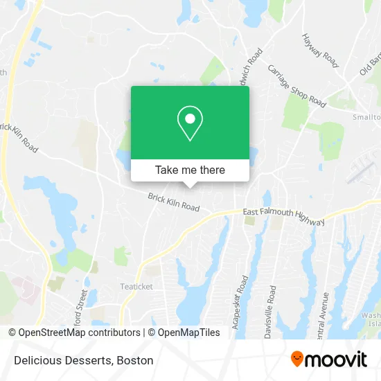 Delicious Desserts map