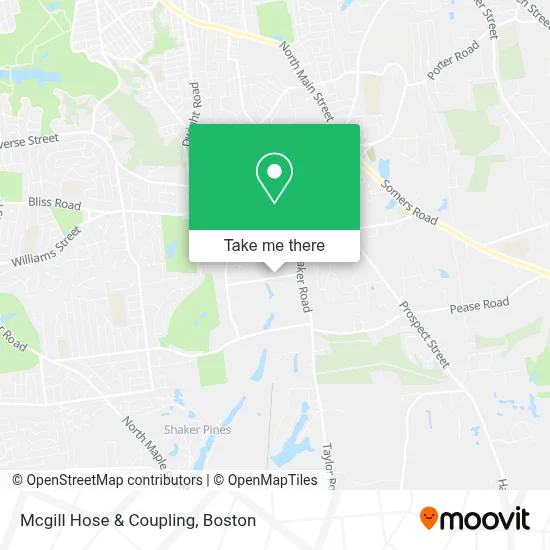 Mcgill Hose & Coupling map