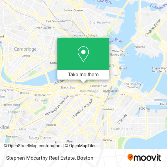 Stephen Mccarthy Real Estate map