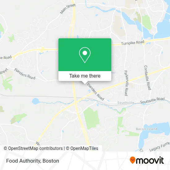 Food Authority map