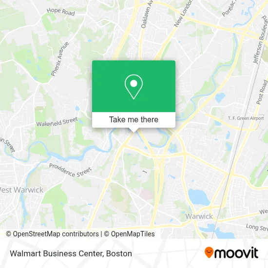 Walmart Business Center map