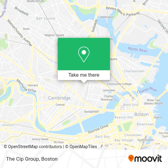The Cip Group map