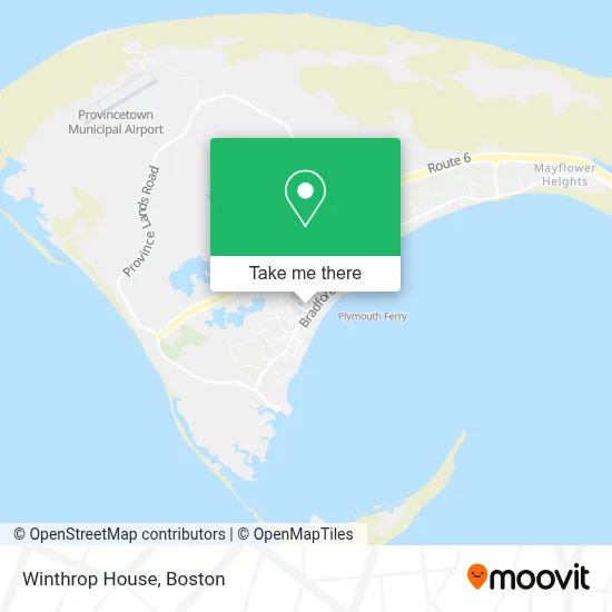 Winthrop House map