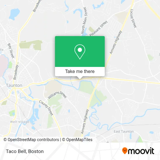 Taco Bell map