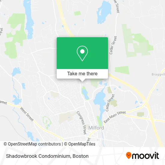 Shadowbrook Condominium map