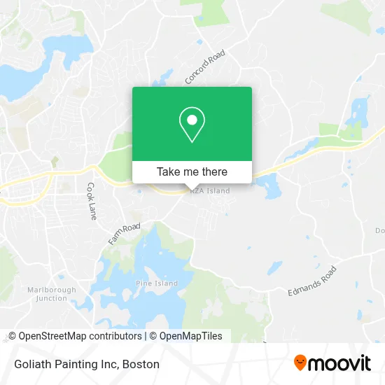Goliath Painting Inc map