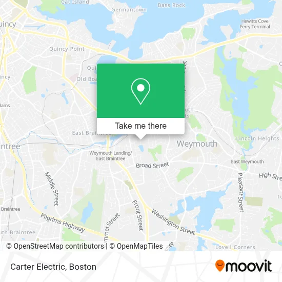 Carter Electric map