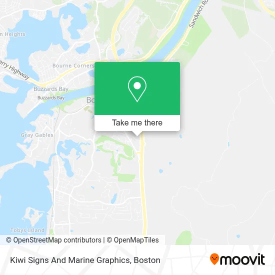 Kiwi Signs And Marine Graphics map