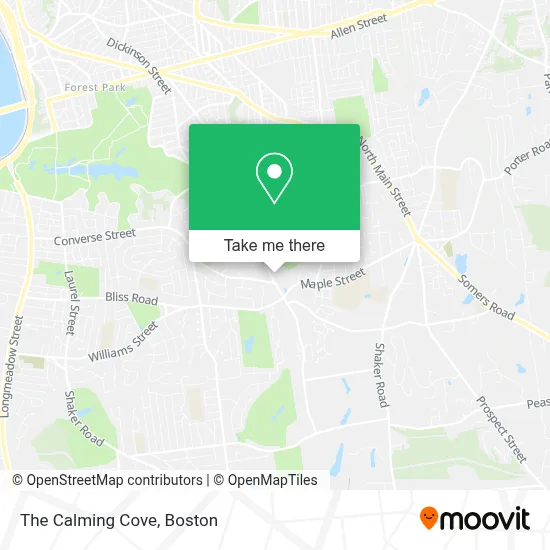 The Calming Cove map