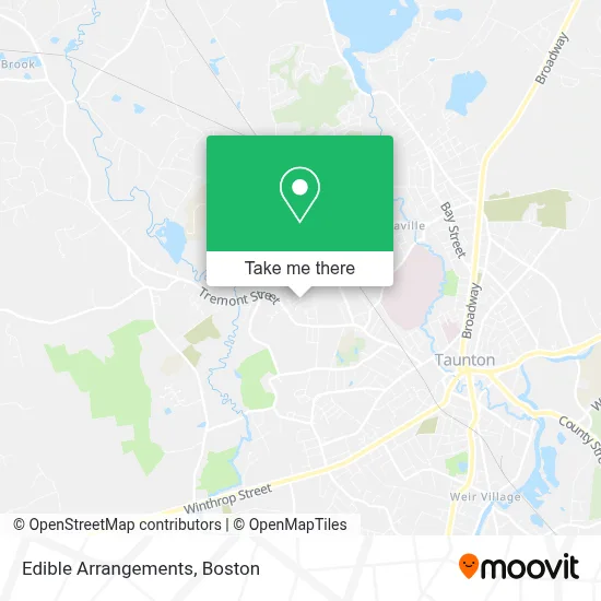 Edible Arrangements map