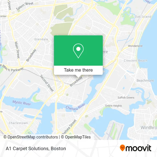 A1 Carpet Solutions map