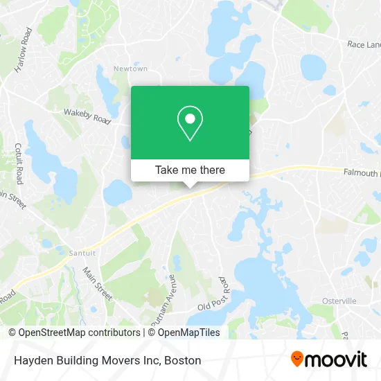 Hayden Building Movers Inc map