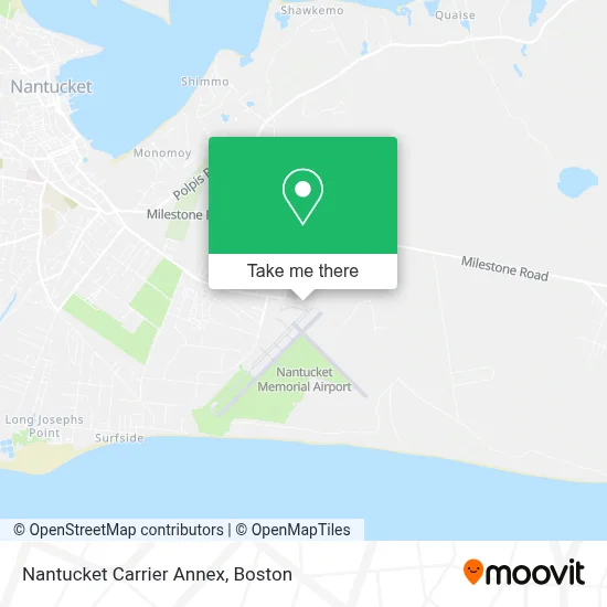 Nantucket Carrier Annex map