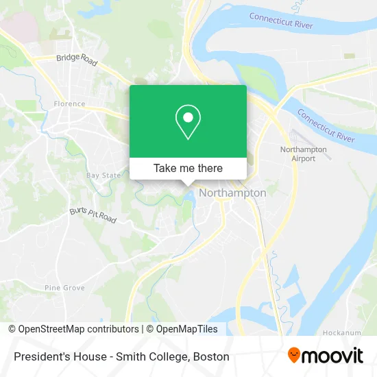 President's House - Smith College map