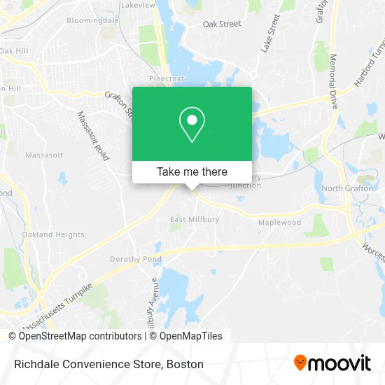 Richdale Convenience Store map