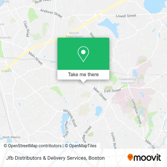 Jfb Distributors & Delivery Services map