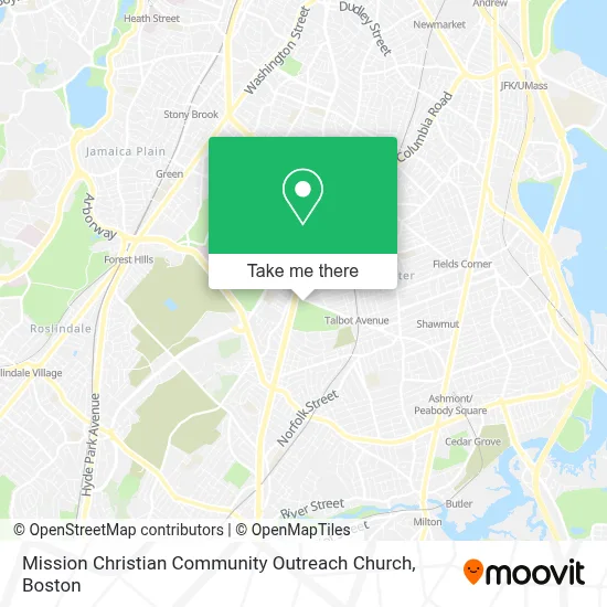 Mission Christian Community Outreach Church map
