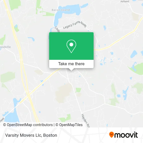 Varsity Movers Llc map