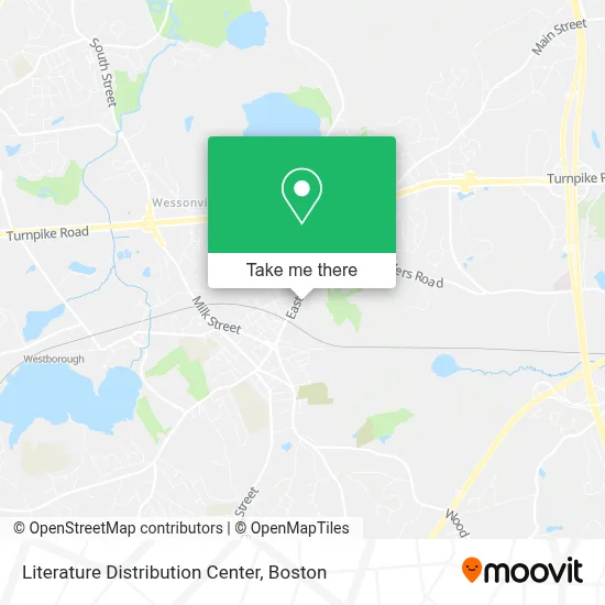 Literature Distribution Center map