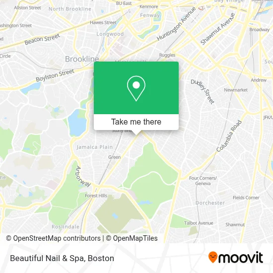 Beautiful Nail & Spa map