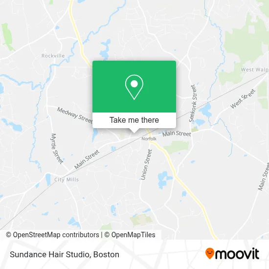 Sundance Hair Studio map