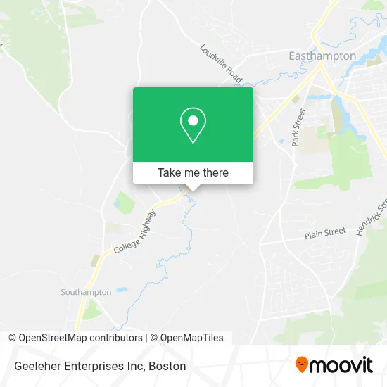 Geeleher Enterprises Inc map