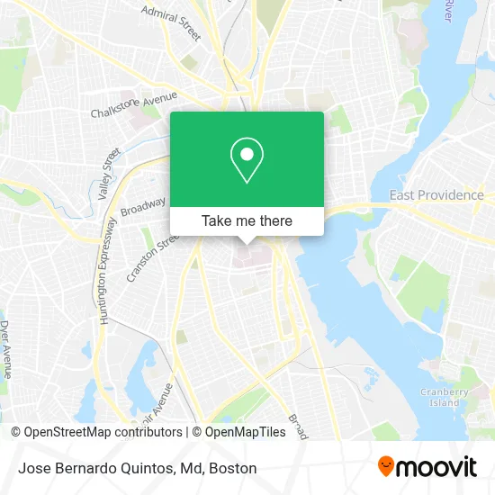 Jose Bernardo Quintos, Md map