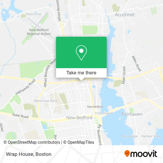 Wrap House map