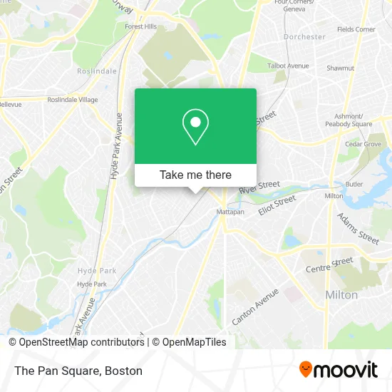 The Pan Square map