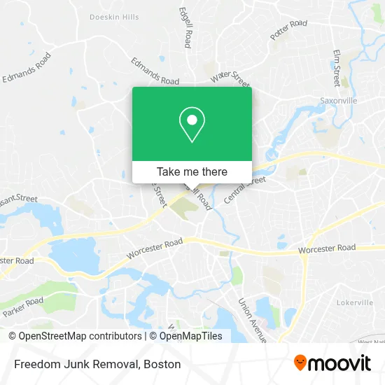 Freedom Junk Removal map
