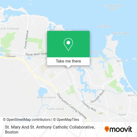 St. Mary And St. Anthony Catholic Collaborative map
