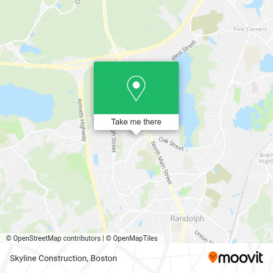 Skyline Construction map